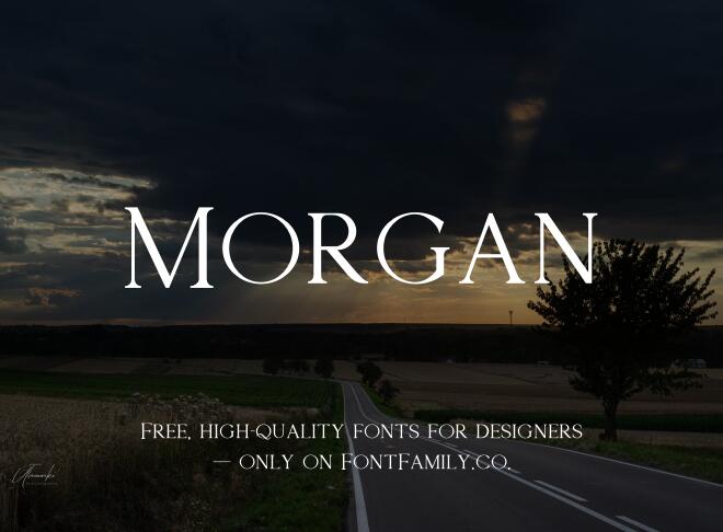 Morgan Font