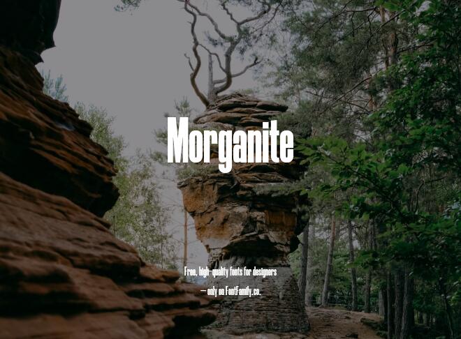Morganite Font