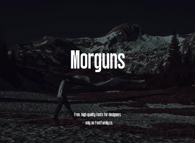 Morguns Font