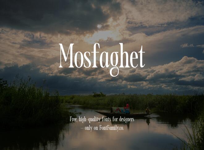 Mosfaghet Font
