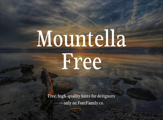 Mountella Free Font