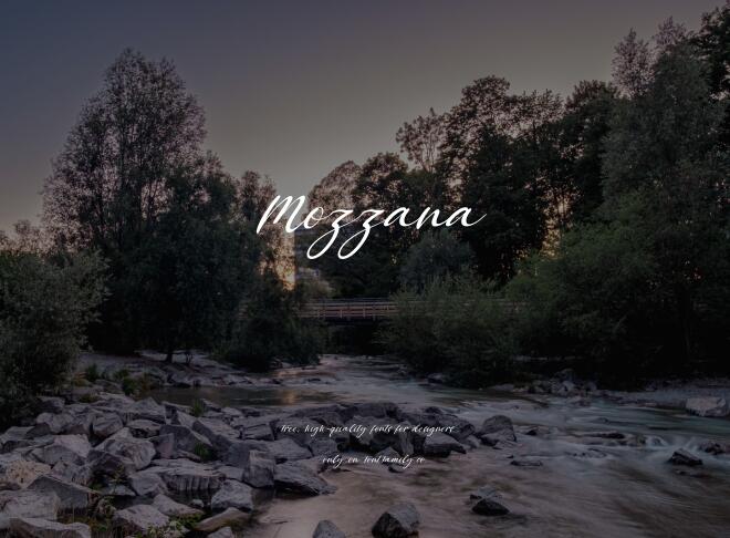 Mozzana Font