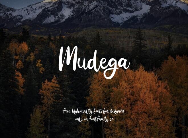 Mudega Font