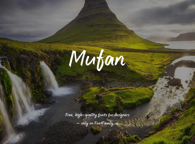 Mufan Font