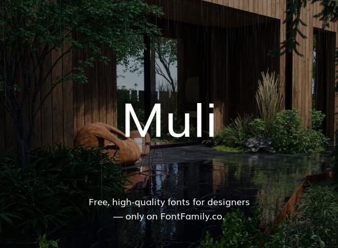Muli Font