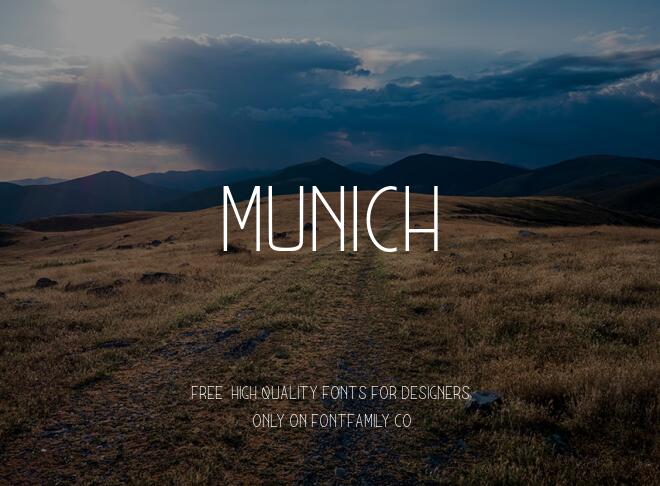 Munich Font