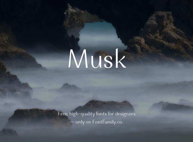 Musk Font