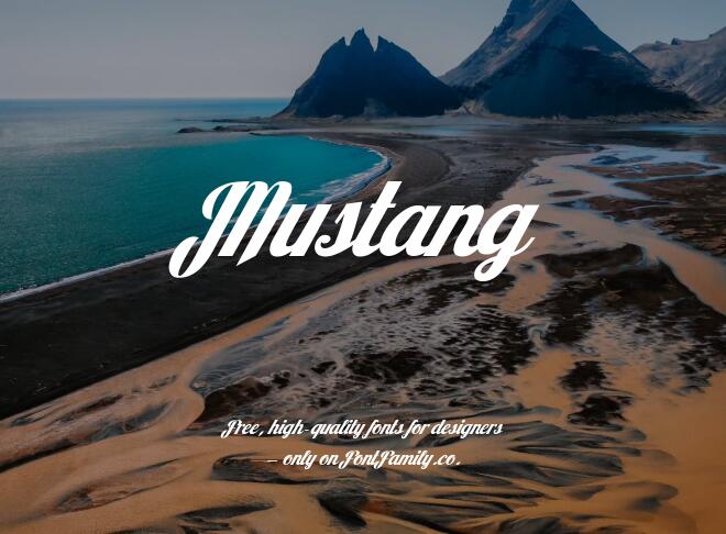 Mustang Font