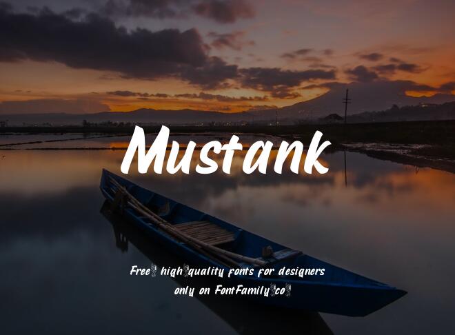Mustank Font