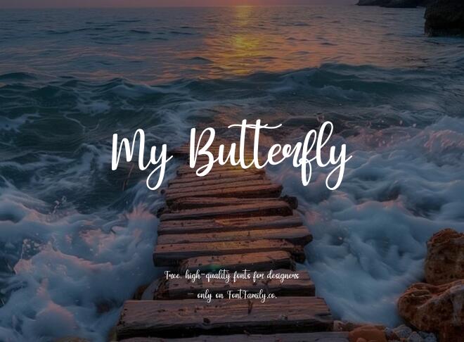 My Butterfly Font