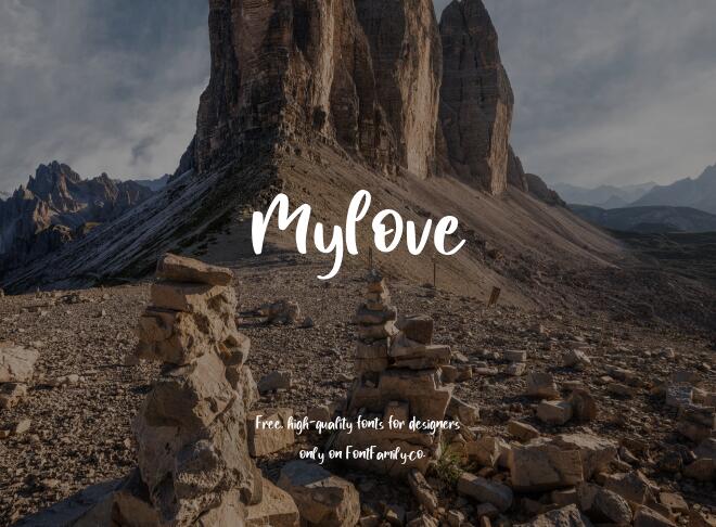 Mylove Font