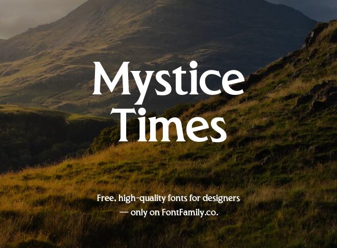 Mystice Times Font