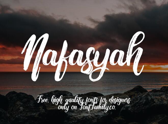 Nafasyah Font