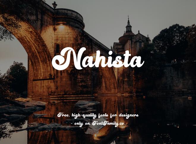 Nahista Font