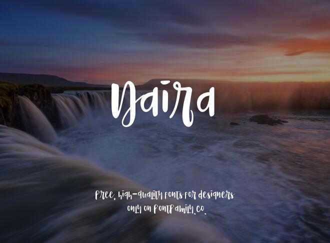 Naira Font