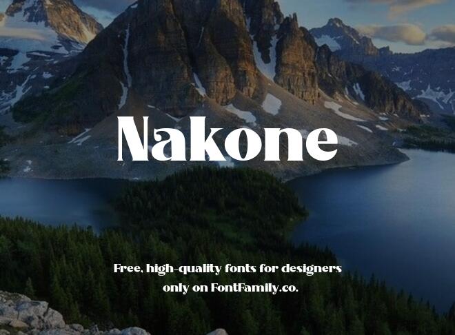 Nakone Font