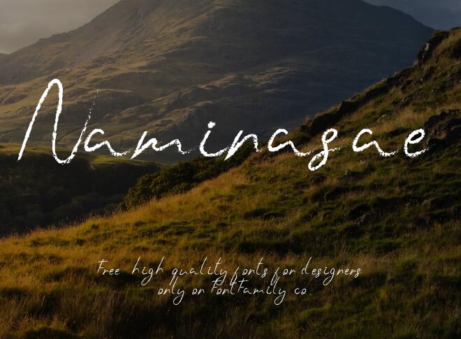 Naminasae Font
