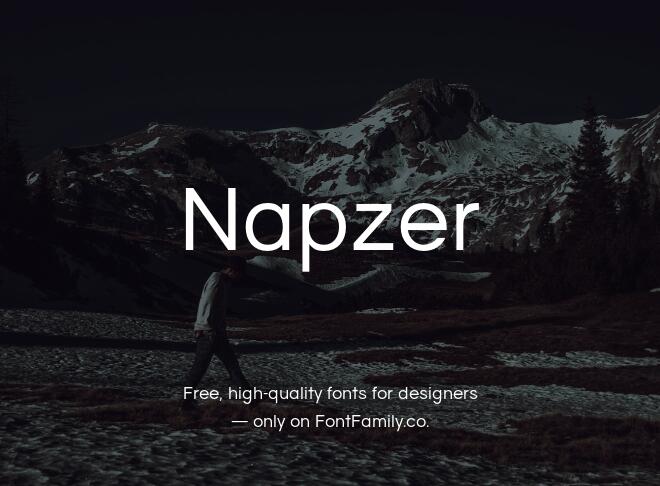Napzer Font