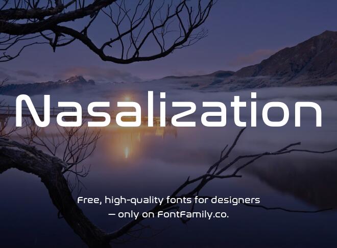 Nasalization Font