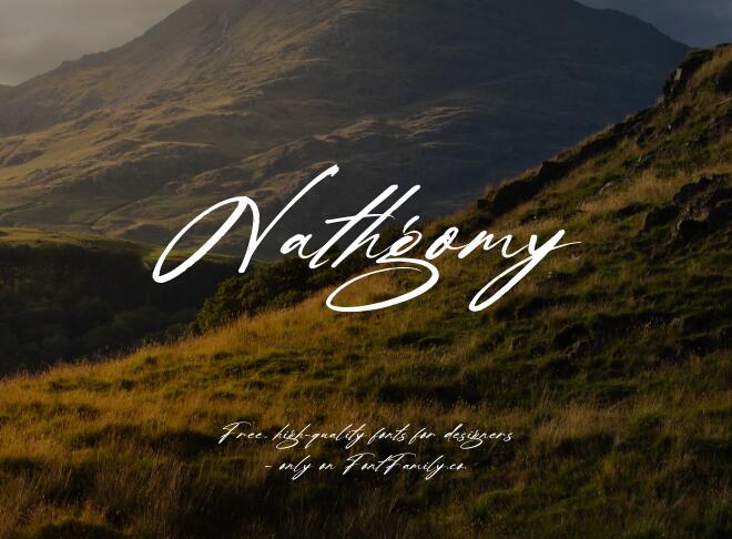 Nathgomy Font