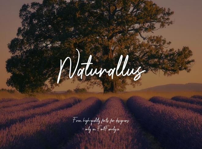 Naturallus Font