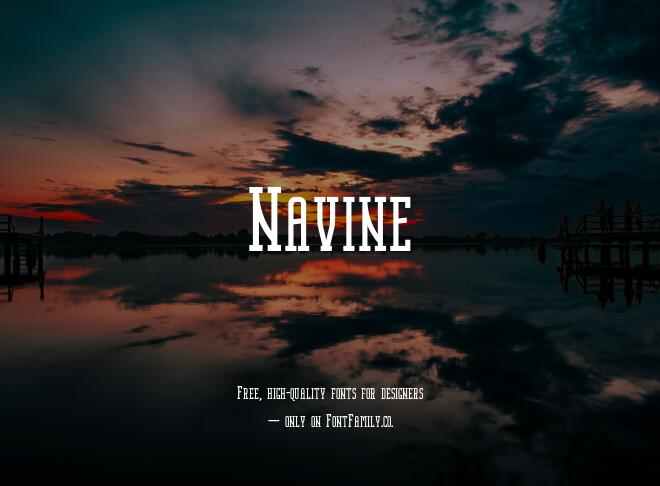 Navine Font