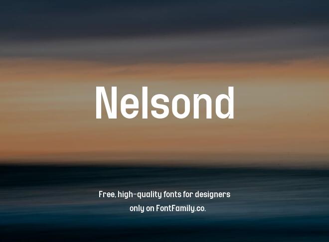 Nelsond Font