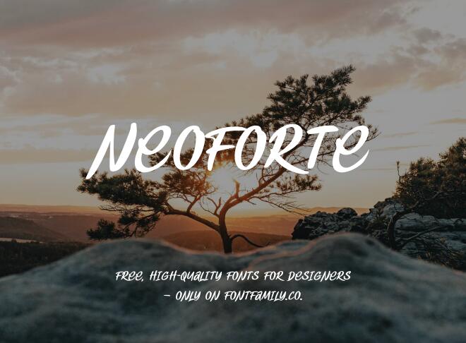 Neoforte Font