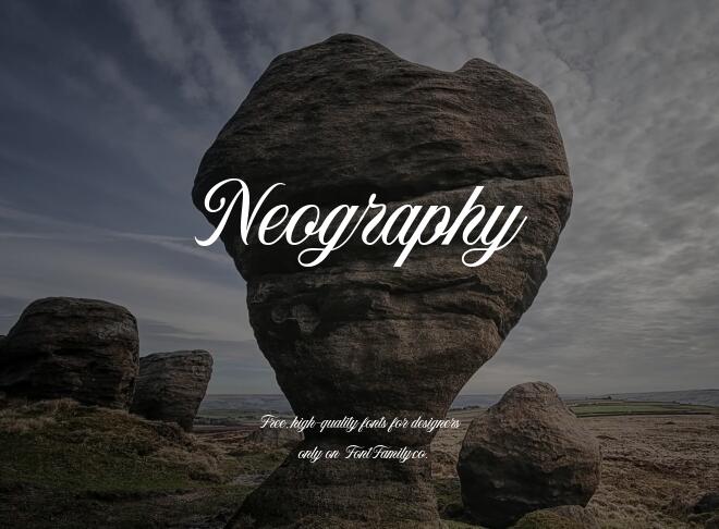 Neography Font