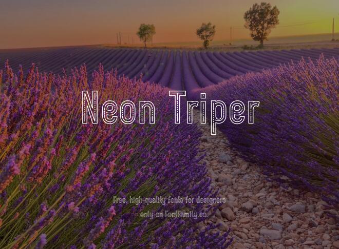 Neon Triper Font