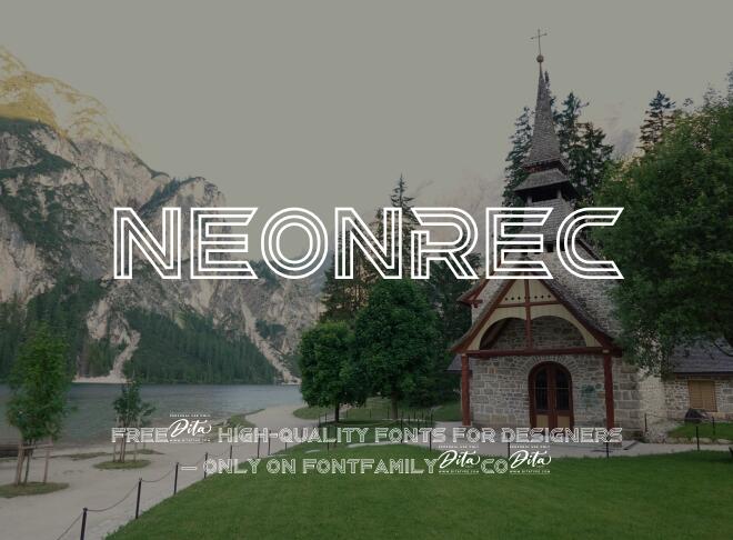 Neonrec Font