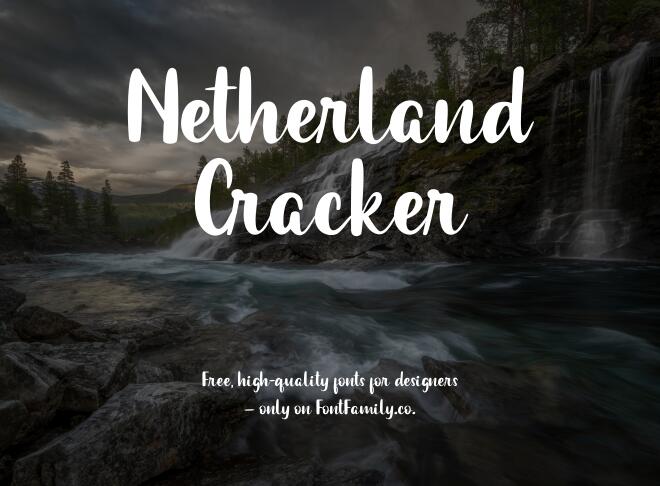 Netherland Cracker Font