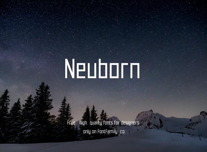 Neuborn Font