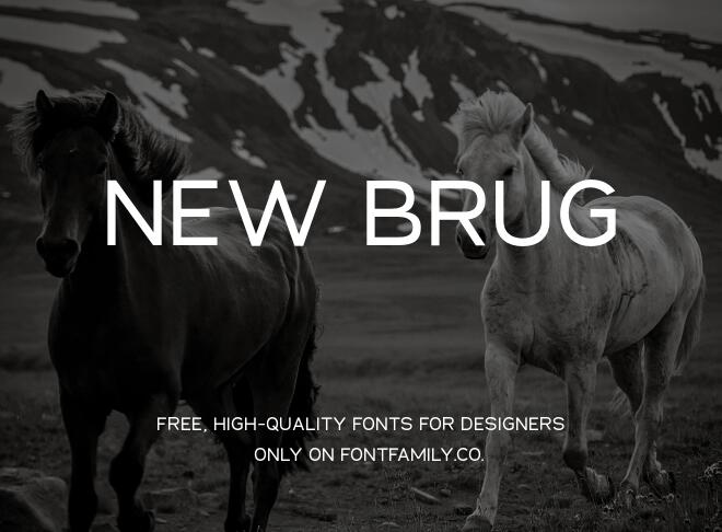 New Brug Font