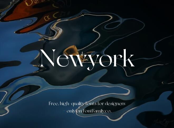 Newyork Font