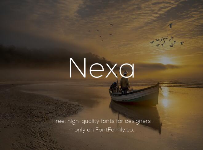 Nexa Font