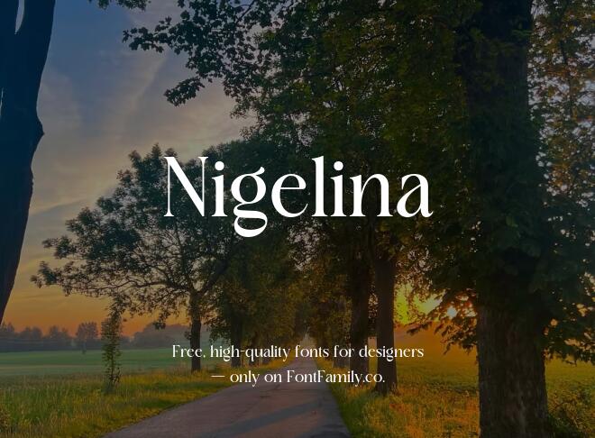 Nigelina Font
