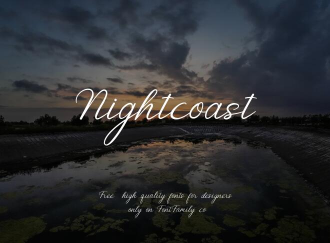 Nightcoast Font