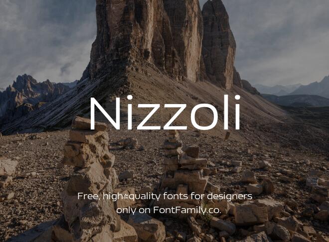 Nizzoli Font
