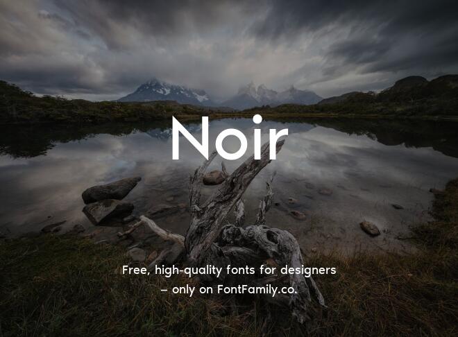 Noir Font