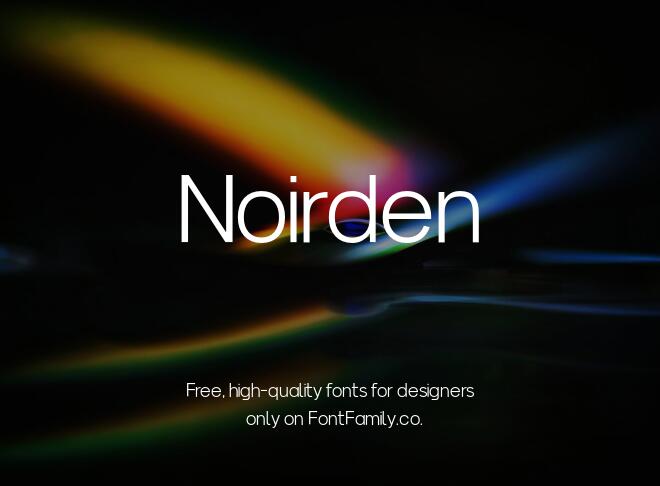 Noirden Font