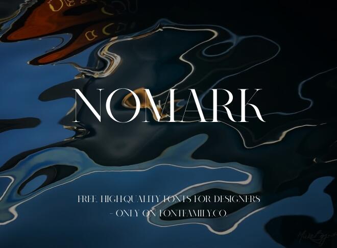 Nomark Font