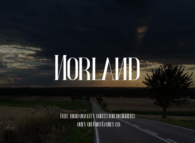 Norland Font