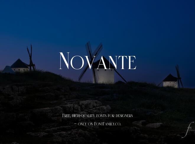 Novante Font