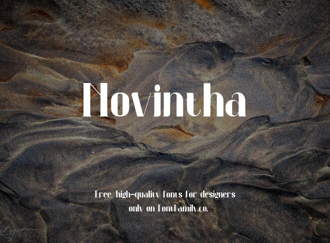 Novintha Font