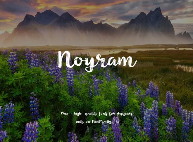 Noyram Font