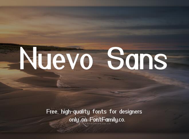 Nuevo Sans Font