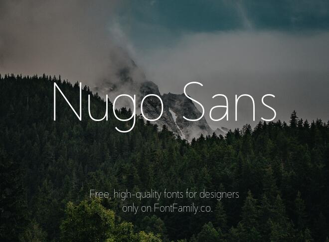 Nugo Sans Font