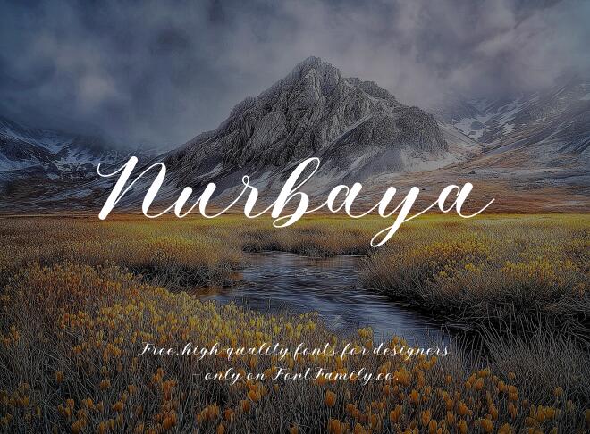 Nurbaya Font