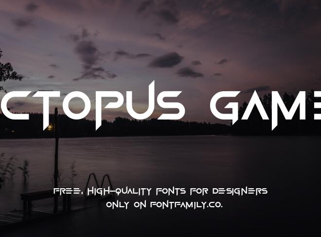 Octopus Game Font